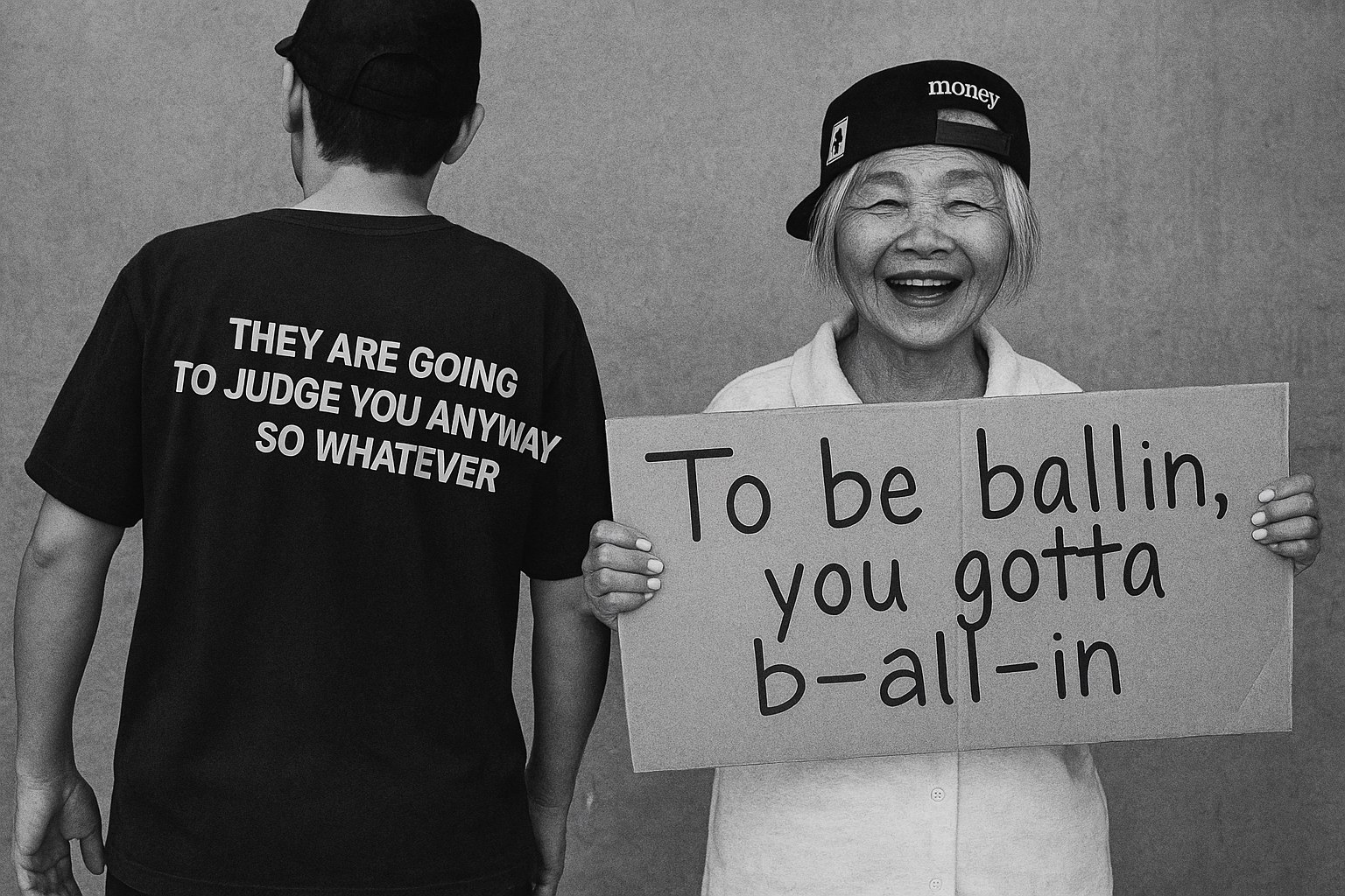 To be ballin, gotta be all in
